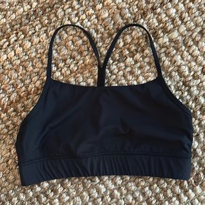 Black CRZ yoga bra.  I took pads out.  Size Small.